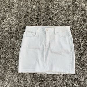 White Denim stretchy skirt